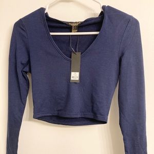 NEW long sleeve Crop top